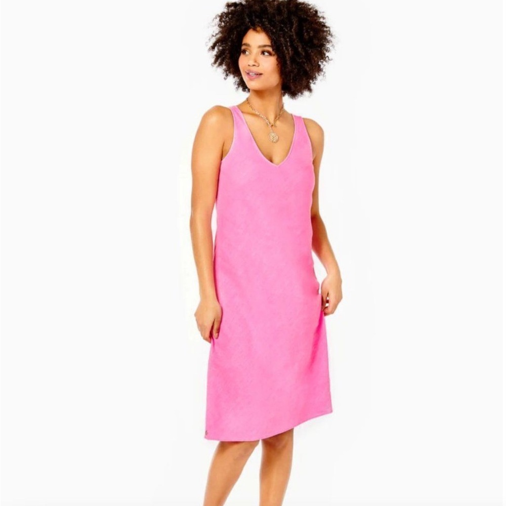 Lilly Pulitzer Florin Linen Dress - Picture 3 of 5